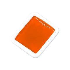 PAINT WATERCOLOR PRANG HALF PAN REFILL ORANGE TWO STRIPS OF 6