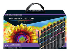MARKERS PRISMACOLOR PREMIER DBL END ASST COLORS SET OF 72