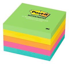 POST-IT NOTE 3X3 FLORAL FANTASY PACK OF 5