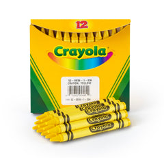 CRAYONS CRAYOLA STANDARD YELLOW REFILLS PACK OF 12