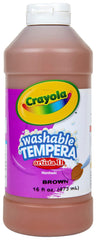 PAINT TEMPERA WASH CRAYOLA ARTISTA II BROWN PINT