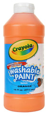 PAINT WASH CRAYOLA ORANGE PINT