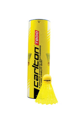 SHUTTLECOCK T-800 MED SPEED YELLOW PACK OF 6