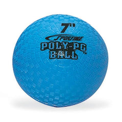 SPORTIME BALL POLY PG 7 INCH - BLUE