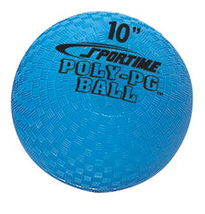 SPORTIME BALL POLY PG 10 INCH - BLUE