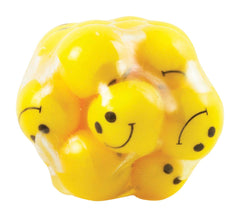 BALL TACTILE SMILEY FACE ICKY YICKY