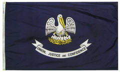FLAG LOUISIANA 4X6 NYLON