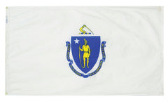 FLAG - MASSACHUSETTS OUTDOOR - 4 X 6 FEET
