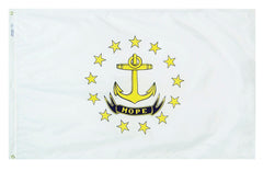 FLAG RHODE ISLAND 4X6 NYLON