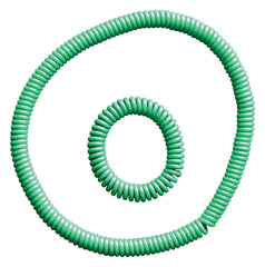 ABILITATIONS JEWELRY CHEWLERY NECKLACE BRACELET GREEN SET OF 2