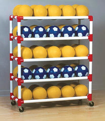 CART BALL WALL 4 SHELVES