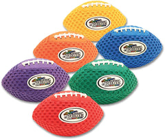 BALL FOOTBALL 8-1/2 INCHES ASST COLORS - SET OF 6