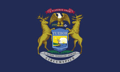 FLAG - MICHIGAN OUTDOOR - 3 X 5 FEET