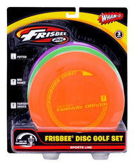 FLYING DISC FRISBEE GOLF SET OF 3