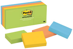 NOTES POST-IT 1.5X2 ASSTD MMM653AU PK/12
