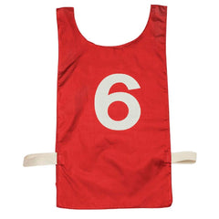PINNIES NUMBERED RED SET OF 12