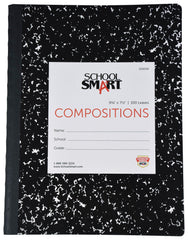 PAPER COMP BOOK SEMI 9.75X7.5 RULED SCHOOL SMART 100 SHTS