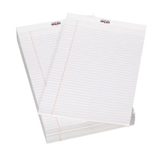 PAPER LEGAL PADS 8.5X14 WHITE 50 SHTS PK OF 12 SCHOOL SMART