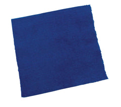 CLOTH CORDUROY BLUE 4\'\'X4\'\' PKG/10