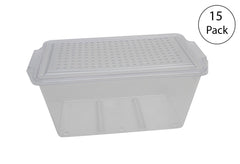 CONTAINERS 6 LITER W/LIDS S/15