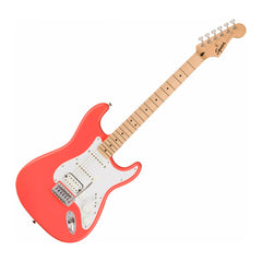 Fender Squier Sonic Stratocaster HSS electric guitar - Tahitian coral