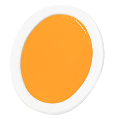 PAINT WATERCOLOR PRANG WATERCOLOR OVAL PAN YELLOW ORANGE REFILL TWO STRIPS OF 6