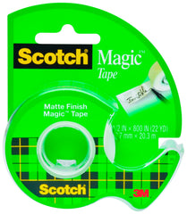TAPE MAGIC 0.50 IN X 800 IN W/DISPENSER