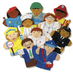 Hand Puppet - Careers Set