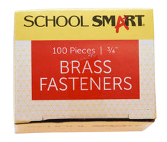 FASTENER 3/4 IN SIZE 3 BX/100 - SCHOOL SMART