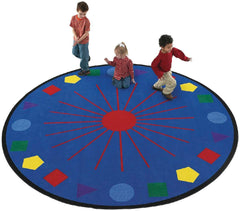 FLAGSHIP CARPETS - SHAPES GALORE - 8 FT ROUND