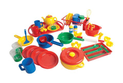 DISHES KITCHEN PLAY SET OF 55
