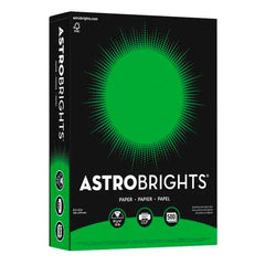 PAPER COPIER 8.5X11 24 LBS GAMMA GREEN ASTROBRIGHT REAM