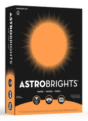 PAPER COPIER 8.5X11 24 LB COSMIC ORANGE ASTROBRIGHT REAM