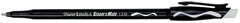 PEN BLACK BALLPOINT ERASERMATE MED PACK OF 12