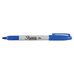 MARKER SHARPIE BLUE FINE PACK OF 12