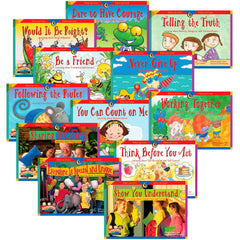 BOOK CHARACTER EDUCATION READERS SET OF 12