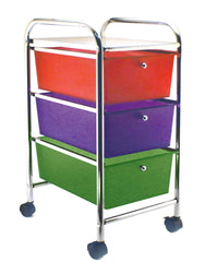 ORGANIZER MOBILE 3 DRAWER 13X15.25X26IN MULTI AVT34081