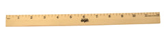 RULER WOOD 1/4 IN SCALE 12 IN - SCHOOL SMART