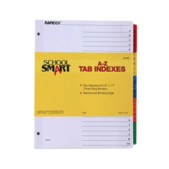 INDEX TABS INSERTABLE A-Z TAB ASST SCHOOL SMART