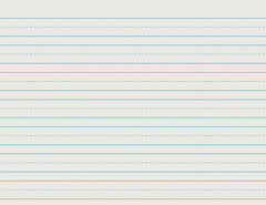 PAPER SKIP LINE 11X8.5 3/4IN RULED LW SCHOOL SMART REAM