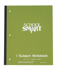 PAPER NOTEBOOK WIRELESS 1 SUBJECT 8X10.5 WIDE RULE 50 SHEETS