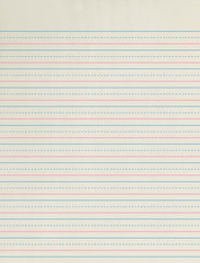 PAPER NEWSPRINT R+B 8X10.5 1/2IN RULED SW SCHOOL SMART REAM