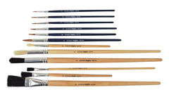 BRUSH ASSORTMENT SET OF 12 - SCHOOL SMART