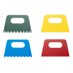 PAINT SCRAPERS 3X5 ASST DESIGNS SET OF 4 - SCHOOL SMART