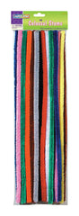 CHENILLE STEMS COLOSSAL 19.5 INCH ASSORTED COLOR SET OF 50