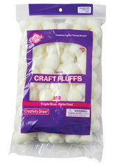 CRAFT FLUFFS YELLOW PACK OF 100