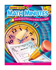 WORKBOOK MATH MINUTES GRADE 2 112 PAGES