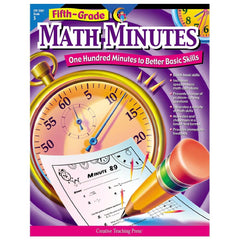 WORKBOOK MATH MINUTES GRADE 5 112 PAGES