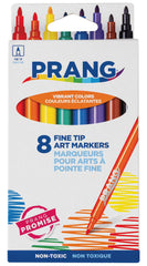 MARKERS ART PRANG FINE TIP ASST COLORS SET OF 8