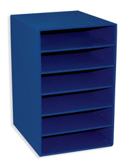 SHELF ORGANIZER 6 SHELF CLASSROOM KEEPERS BLUE